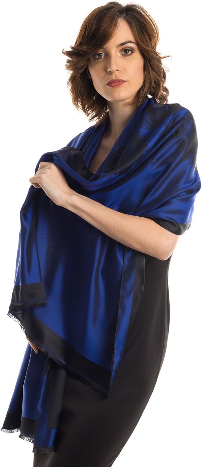 Elizabetta Womens Silk Evening Shawl 