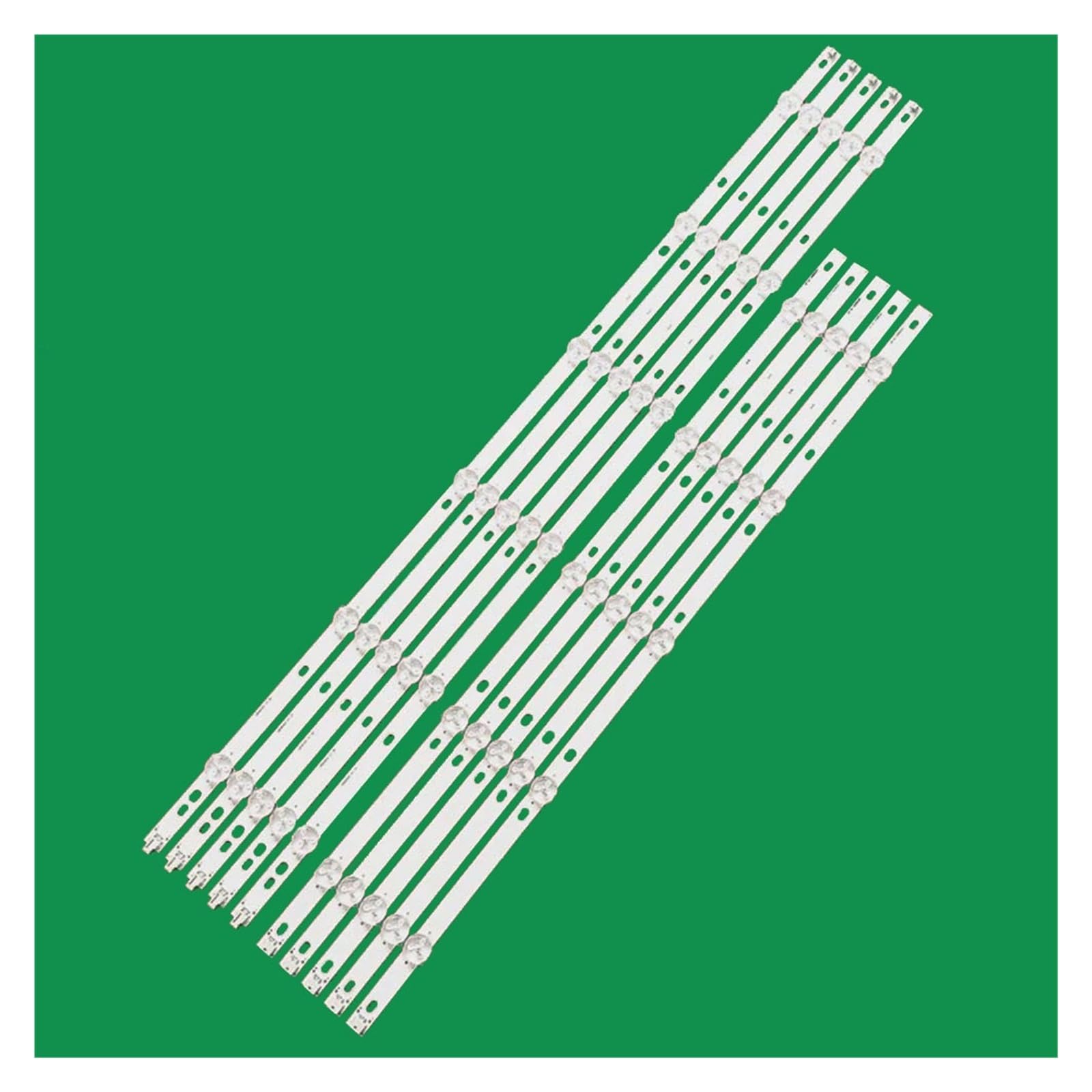 YUEZUYIOU LED Backlight Strip for LB-GM3030-GJPHP585X11AA12-R L 58PUS6203/12 V585-G1 58PUS6504/12 NS-58DF620NA20 TPT580B5 LB58003 58PUS6504 58PUS6504/60(5kits-50pcs)