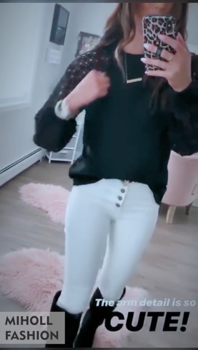 4 MIHOLL+Womens+Casual+Balloon+Sleeve