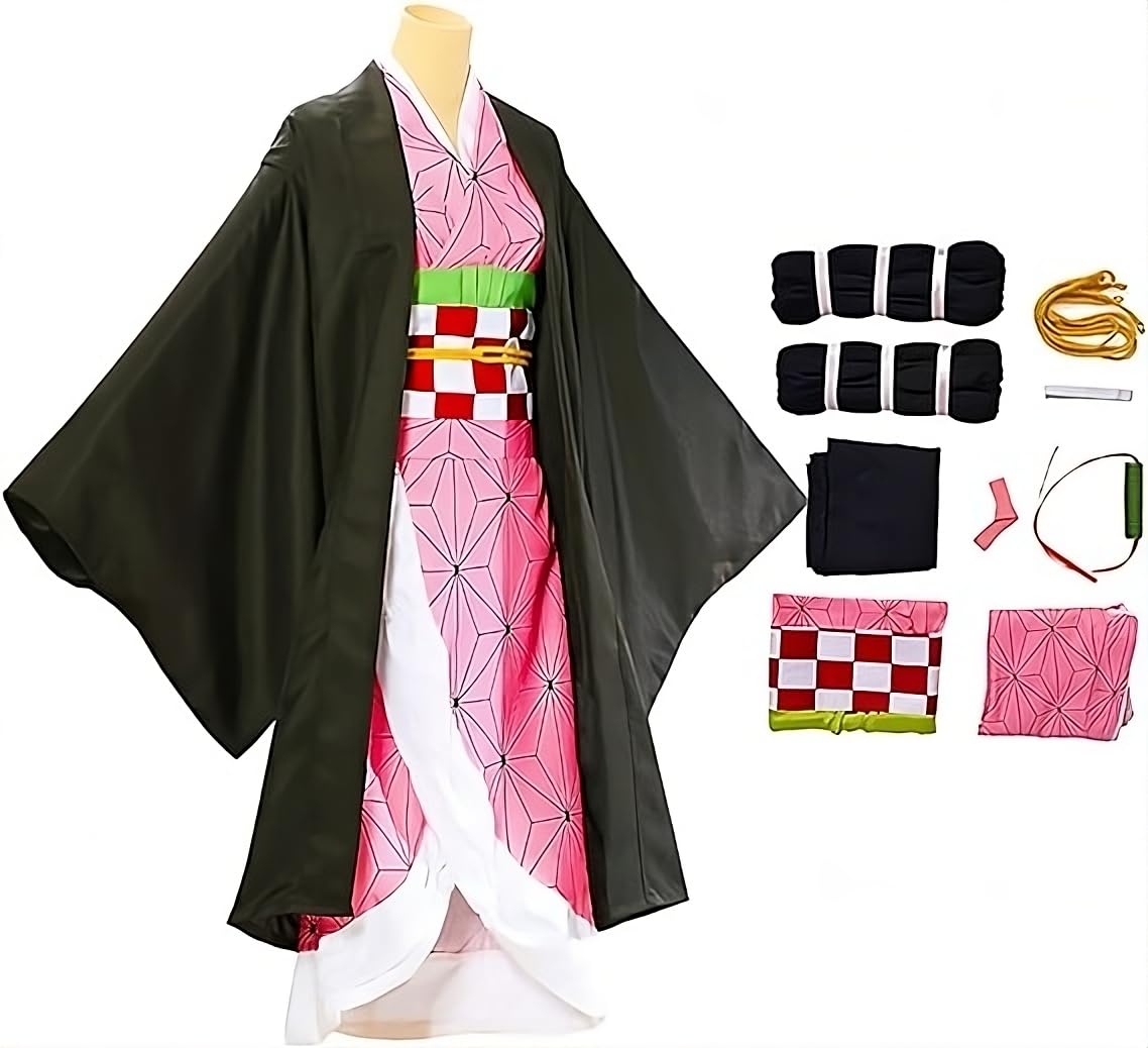 GT Gala Time Demonslayer Anime Merchandise Clothes & Jewellary Cosplay Costume Adult Party Outfit