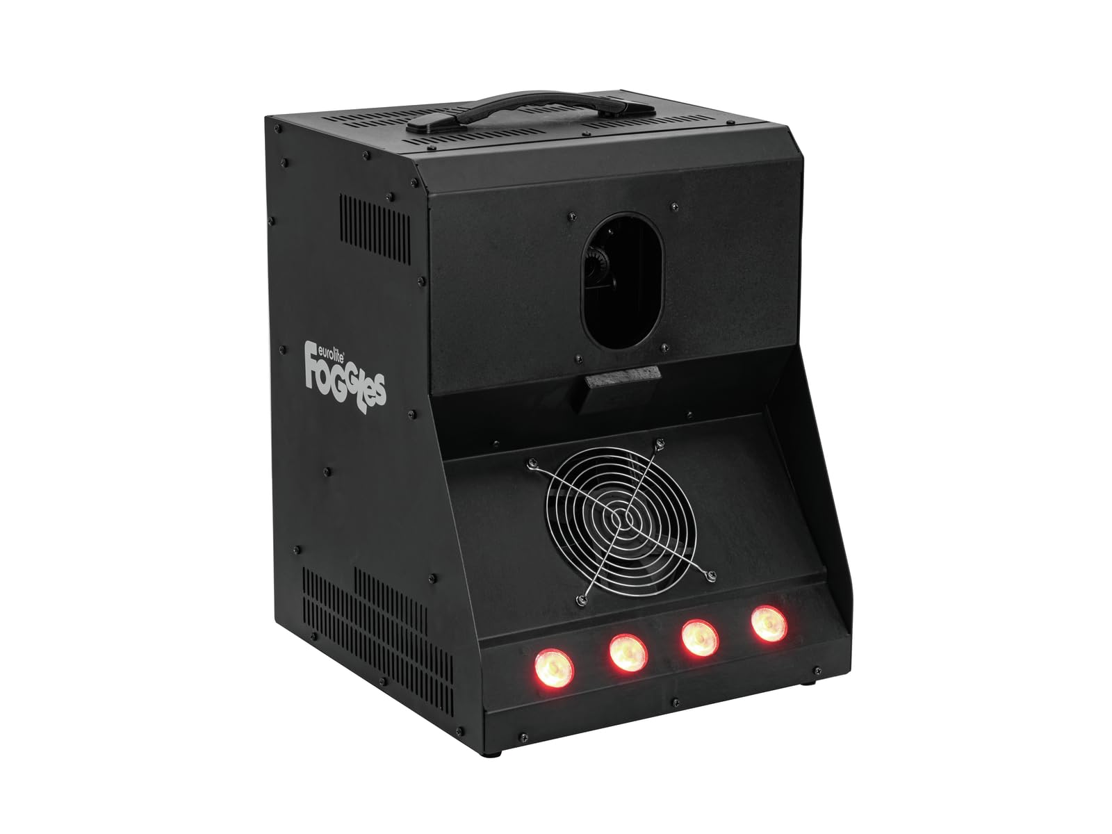EUROLITE FOGGLES Seifenblasen-/Nebelmaschine | Dunstnebel- und Seifenblasenmaschine mit Ambientebeleuchtung und DMX