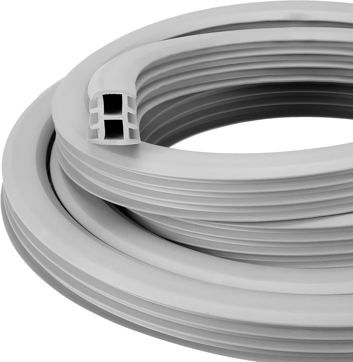 10 Ft Concrete Expansion Joint Filler Driveway Crack Filler Flexible EPDM Rubber Strip for Concrete Crack Repair Replacement Weathering Expansion Joint Upgrade (1 Inch)