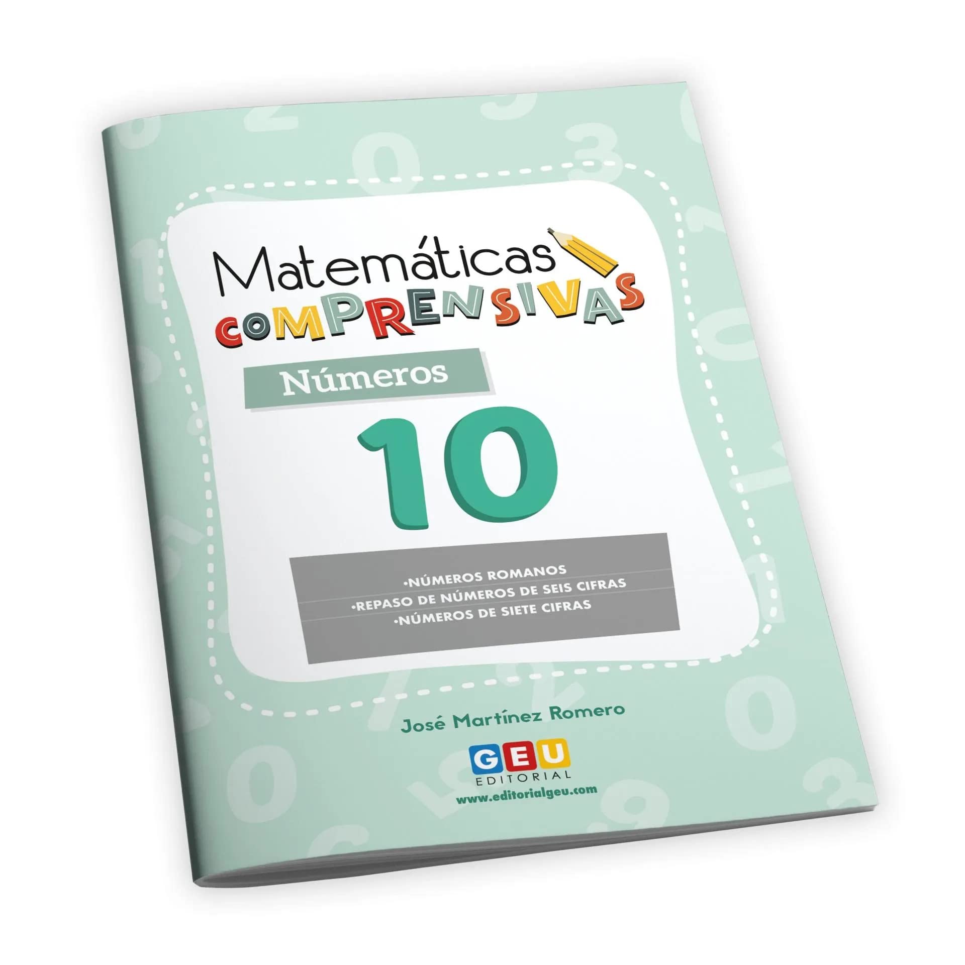 MATEMÁTICAS COMPRENSIVAS 10 | Refuerzo Matemáticas Educación Primaria