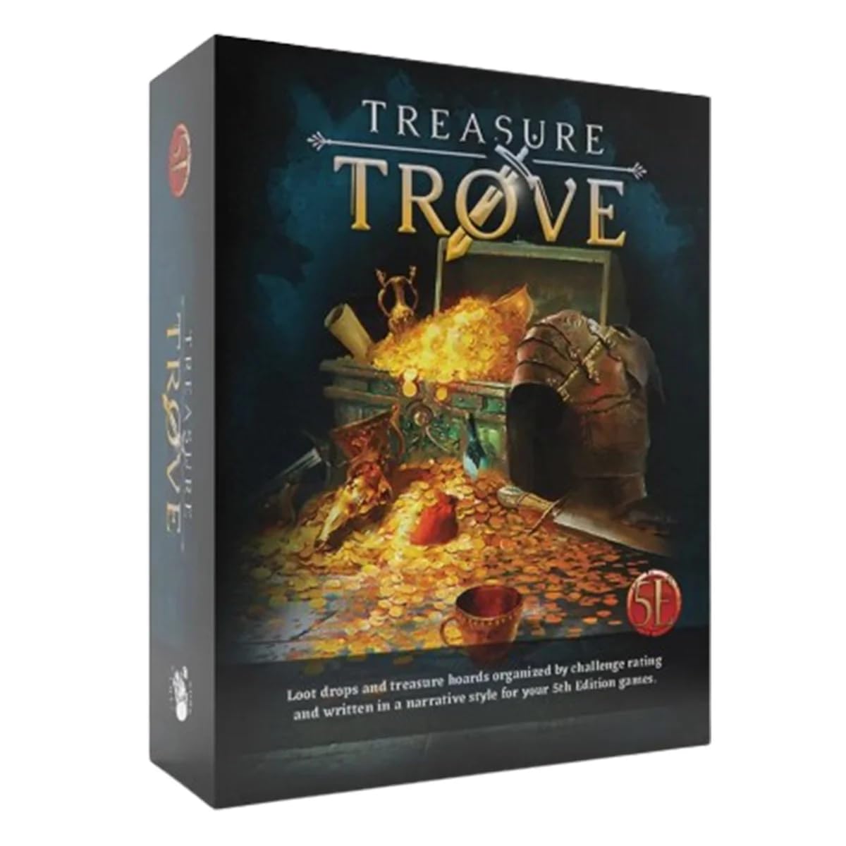 Nord Games: Treasure Trove: Boxed Set - 5e RPG Storytelling Cards, Loot Drops & Treasure Hoards, 300 Tarot Sized Cards, D&D Tabletop Roleplaying Game