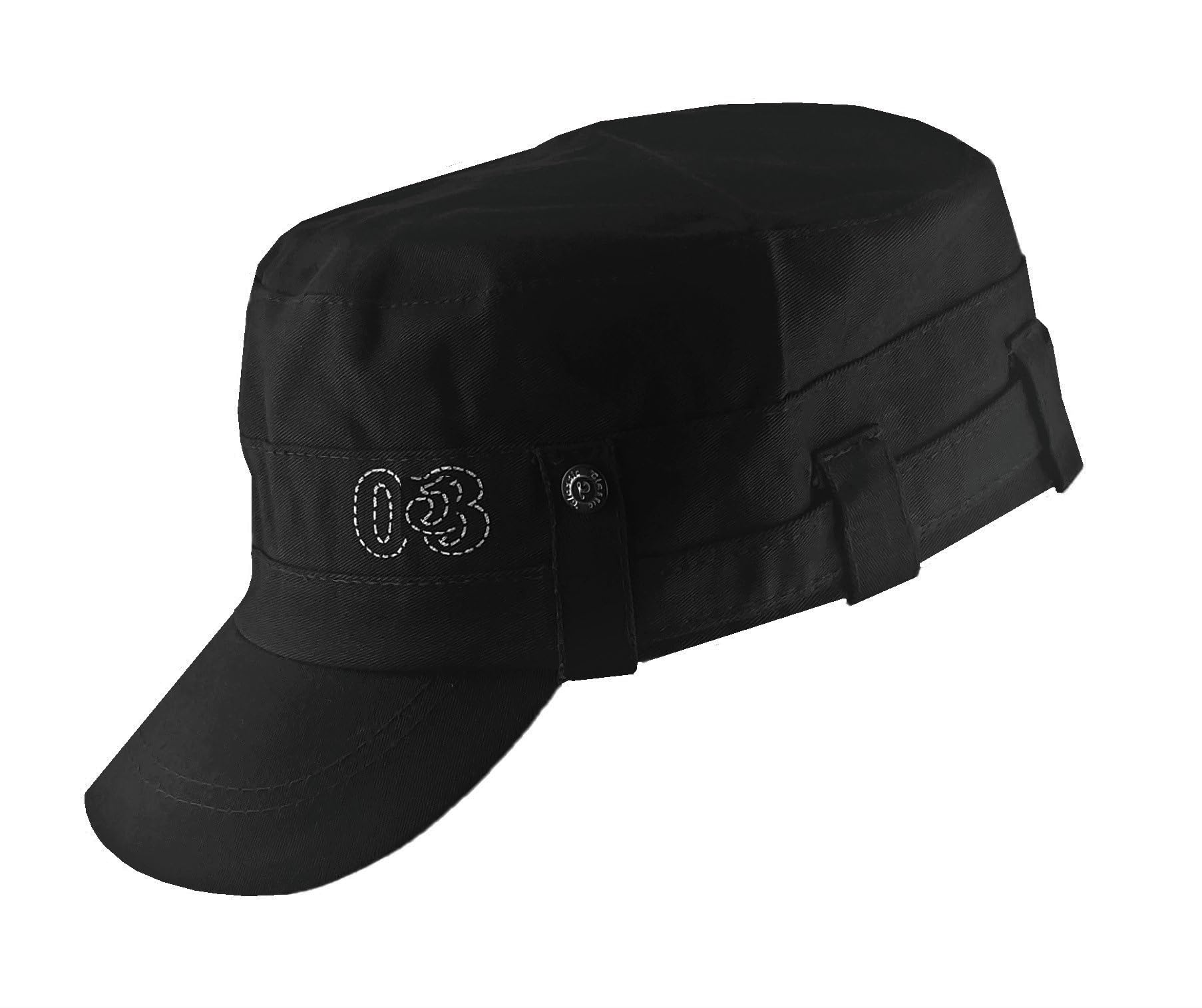 tqloqz Short Visor Black caps and caps Captain Style-picture-41