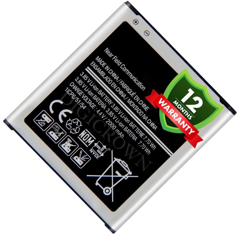 Image of Original Mobile Battery Compatible with Samsung Galaxy J2 SM-J200G /DD | EB-BG360CBC - (2000mAh) - 1 Year Warranty