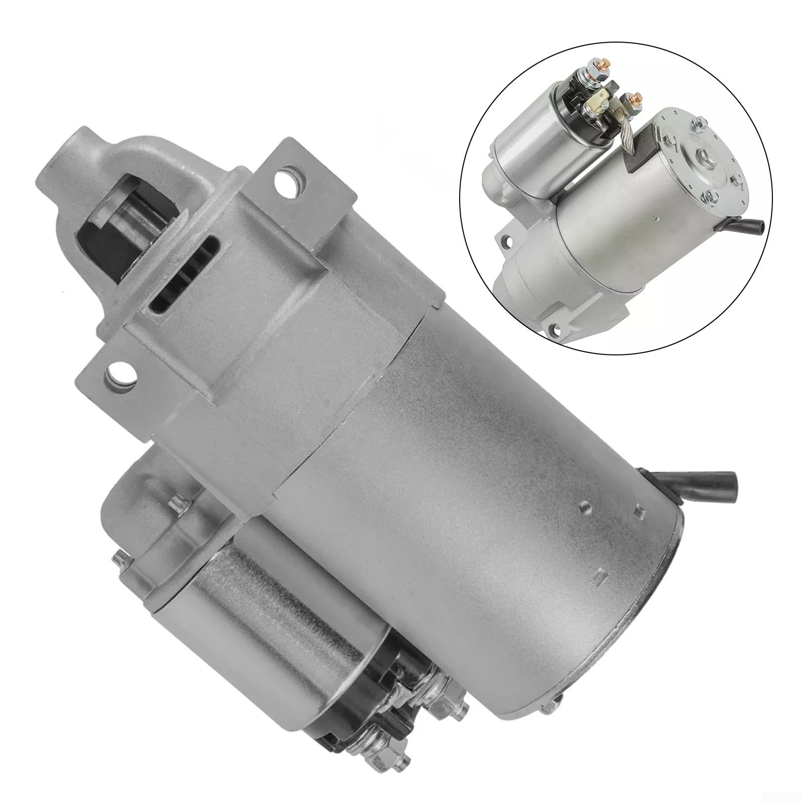 Honseadek Motor de arranque para cortacésped de jardín para motores de 15HP-31HP, pieza de encendido de metales resistentes compatible con 2509809S 2509808S 2509824-S, unidad de repuesto fácil de