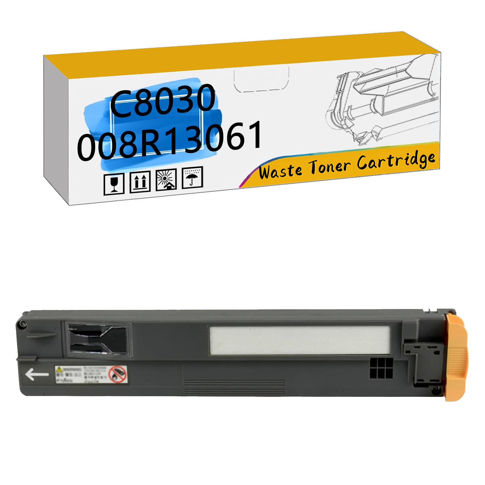 C8030 008R13061 Boîte de Toner à déchets, Compatible pour Xerox 7830 7835 7845 7855 7830I 7835I 7845I 7855I 7525 7530 7535 7545 7970 7425 7428 7435 1 pcs