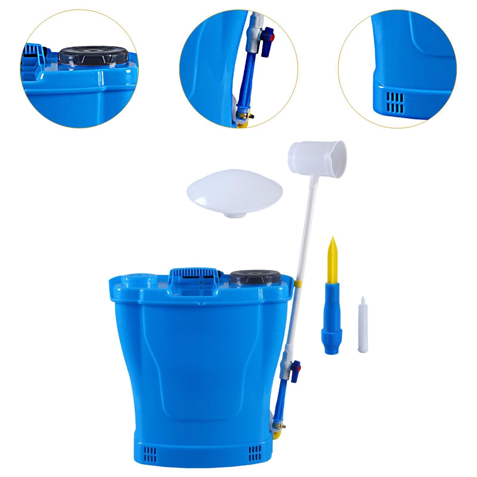 Spandiconcime Liquido, Attrezzo per Fertilizzare, Secchio per Il Trasporto Posteriore da 40x43 Cm