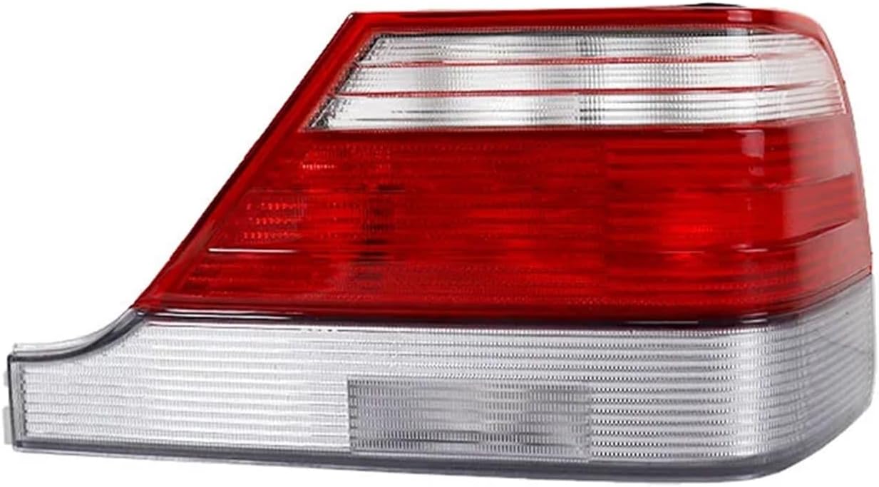 Left Right Front Taillamp Tail Brake Light Stop Lamp Taillight No Bulb Compatible For Benz W140 S280 S320 S350 S500 S600 1991-1998(Right)