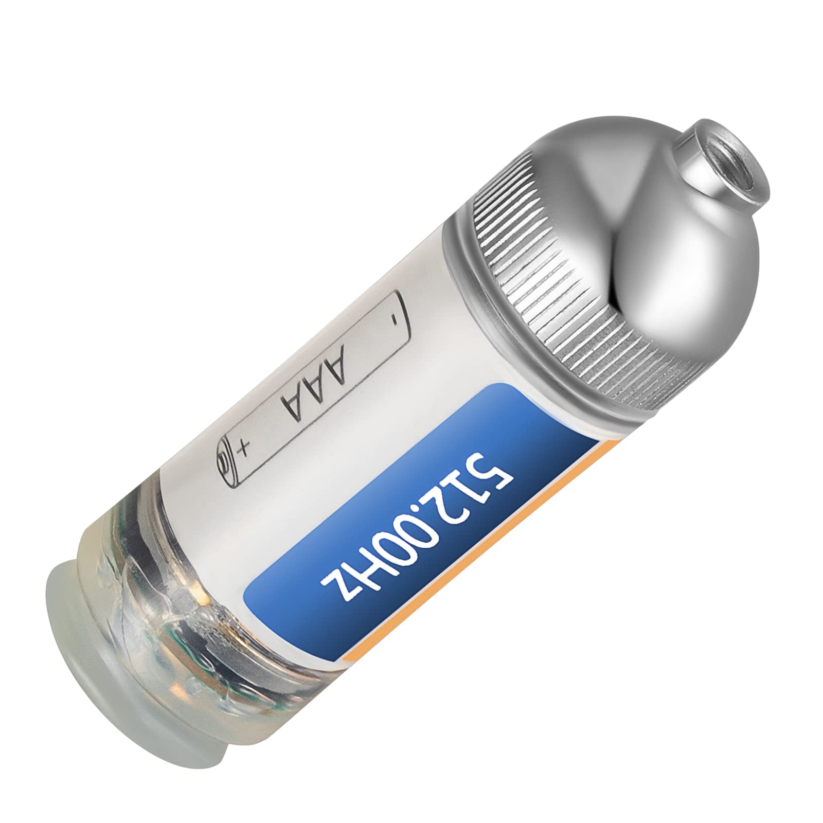 VEVOR 512HZ Sonda Conectores de 8/5" y 1/4-20" Localizador de drenaje rígido para localizar y detectar pequeñas alcantarillas y tuberías, plateado