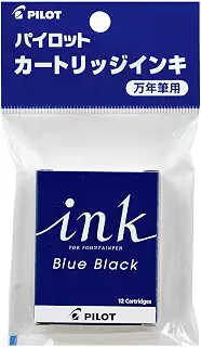 パイロット 万年筆カートリッジ ink ブルーブラック 12本 PIRF12SBB