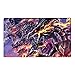 Mlikemat New Playmat Red-Eyes Black Dragon TCG CCG Trading Card Game Mat No Zones + Free Bag (ZD014-624-K)