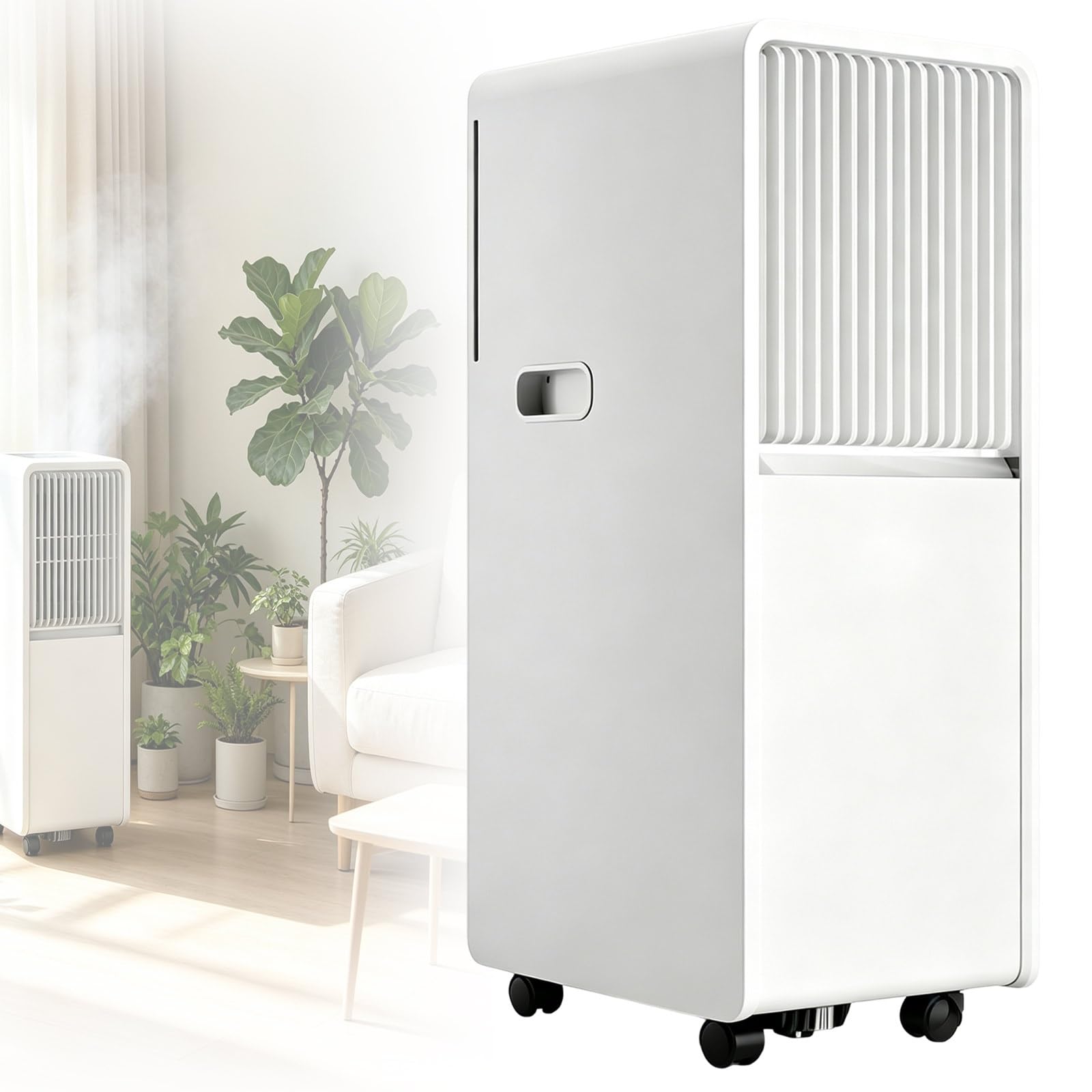 Lissontine One Color Portable Air Conditioner 13000 Btu With Sleep Mode And Remote