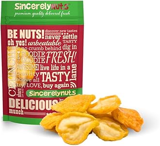Sincerely Nuts - Dried Pears | One Lb. Bag | Dehydrated Sun Dried Fruit Snacks | Kosher, Vegan, Paleo, Gluten Free Food | Delicious Gourmet Flavor | Healthy Low Calorie Dry Slices of Real Pear