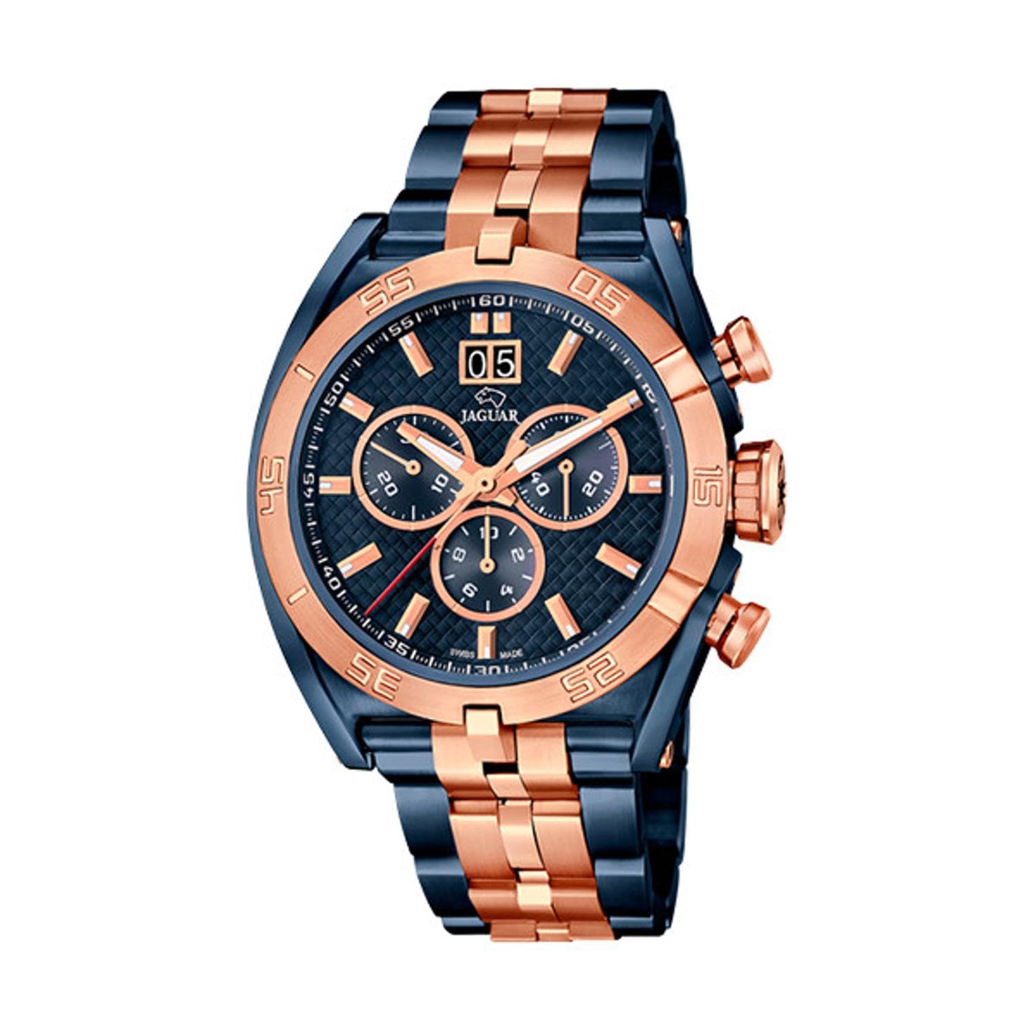 Jaguar Orologio Uomo Acciaio 316L Multicolore - Cronografo Quarzo, Data, Vetro Zaffiro - Impermeabile 10 Atm - J810/1 Special Edition - 4