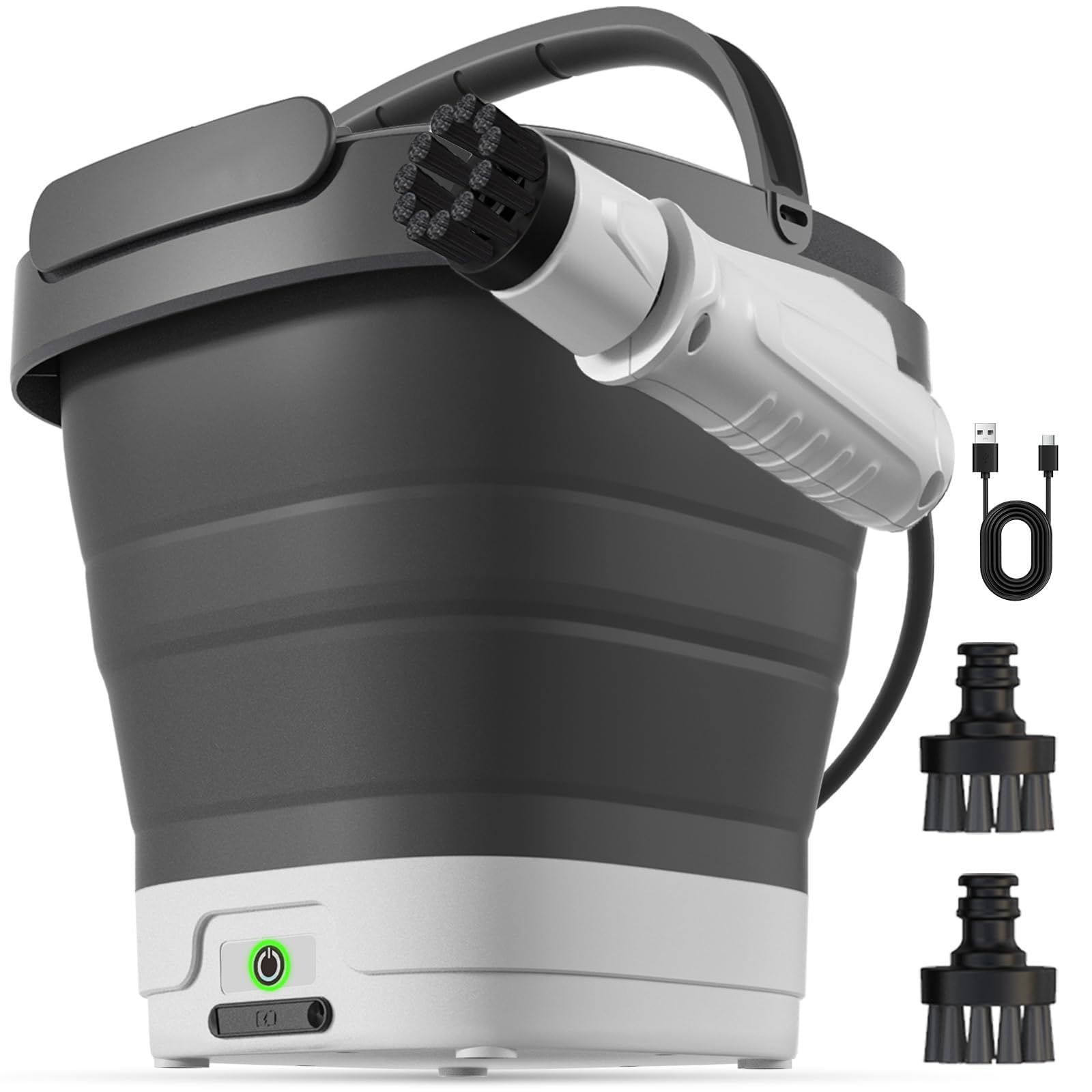 高圧洗浄機 コードレス 折り畳み式 コンパクト12LバケツType-C充電 Amazon | 高圧洗浄機 コードレス 折り畳み式 高圧洗浄機