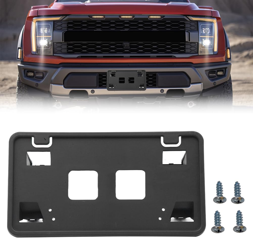 LHCDQSKCW Front Bumper License Plate Frame Bracket