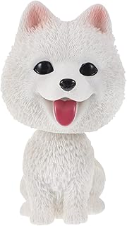 ibasenice 3 Pçs Bobble Ornamento De Cão Balançando A Cabeça Adorno De Cão Criativo Desktop Ornamento De Cão Mini Estatueta Decorações Para Casa Cão Painel Ornamento Bobblehead Boneca