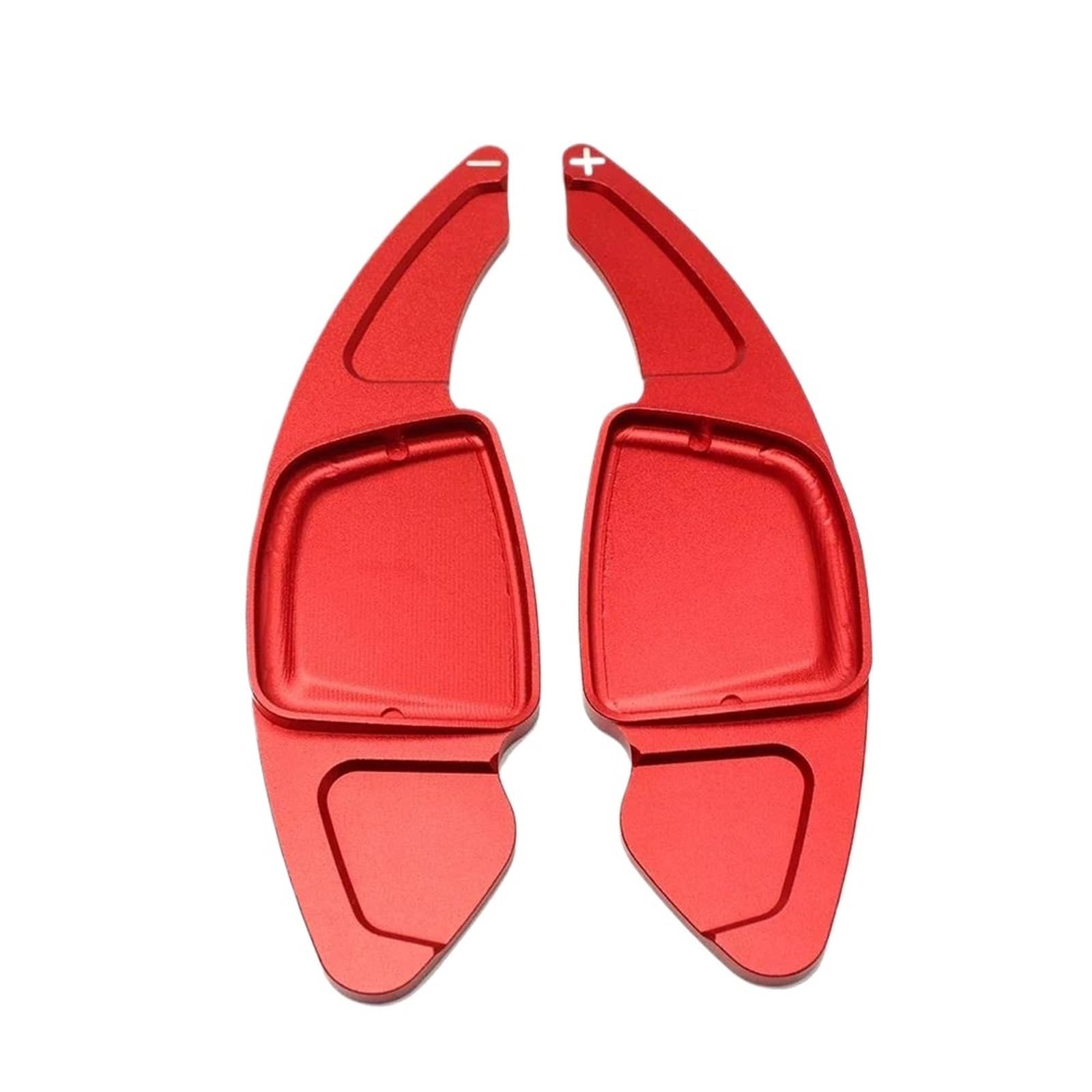 Uieowhn Red Car Steering Wheel Shift Paddles For Audi For A3 A4 S4 B9 A5 A6 C8 A7 2019 2020+Car Shifter Paddle(Red)