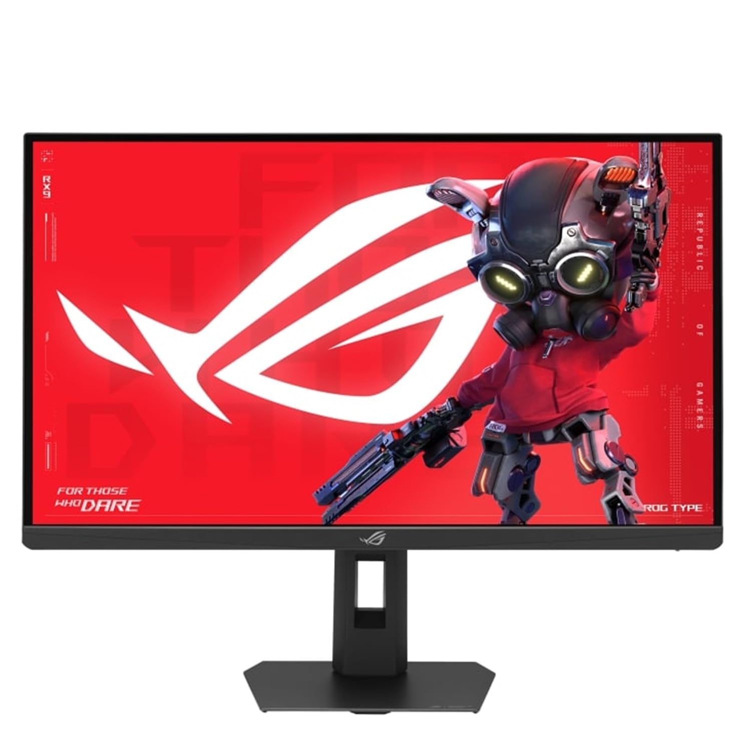 ASUS ROG Strix 5K XG27JCG, Monitor Gaming Monitor da 27" 5K IPS (5120x2880), 180Hz (OC), 0,​3ms (min.), ELMB e Compatibile con G-​SYNC, Porta USB Type-​C (15W PD), DisplayWidget Center, Nero