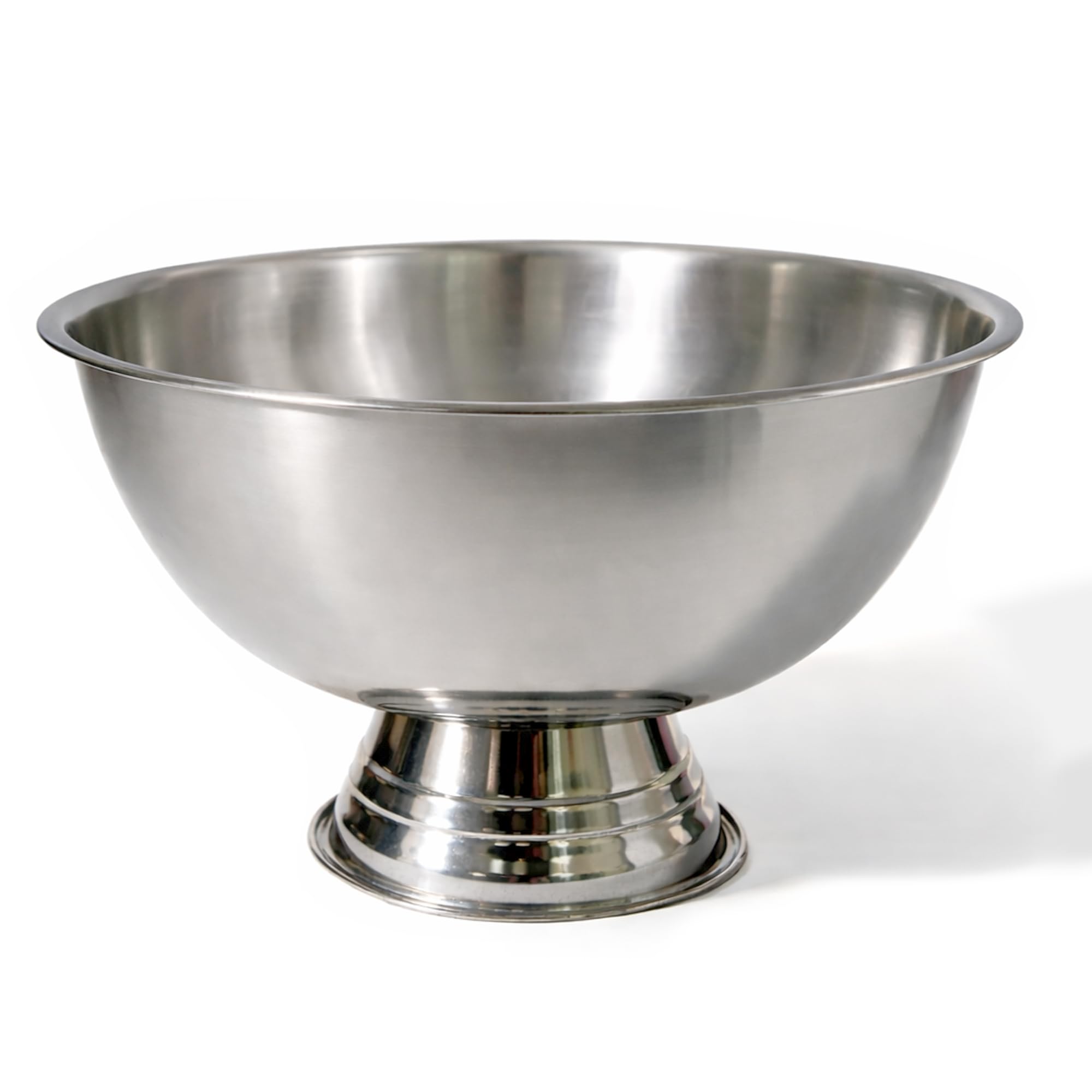 Libbi Lou Stainless Steel Champagne Bowl | Wine and Drinks Champagne Bucket | 39 x 24 x 19 cm | Punch Bowl