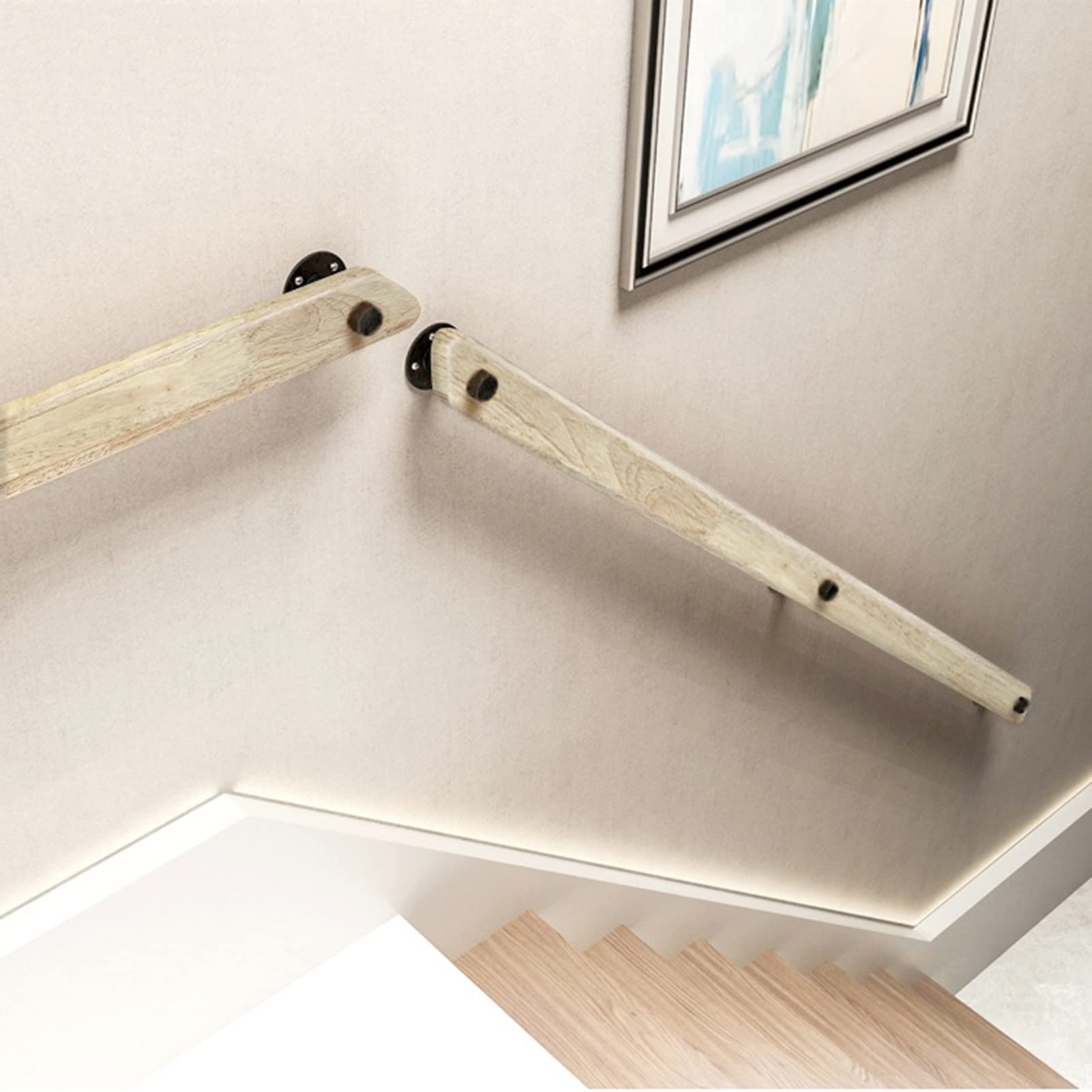 Main courante d'escalier antidérapante pour sécuriser la maison des personnes âgées
