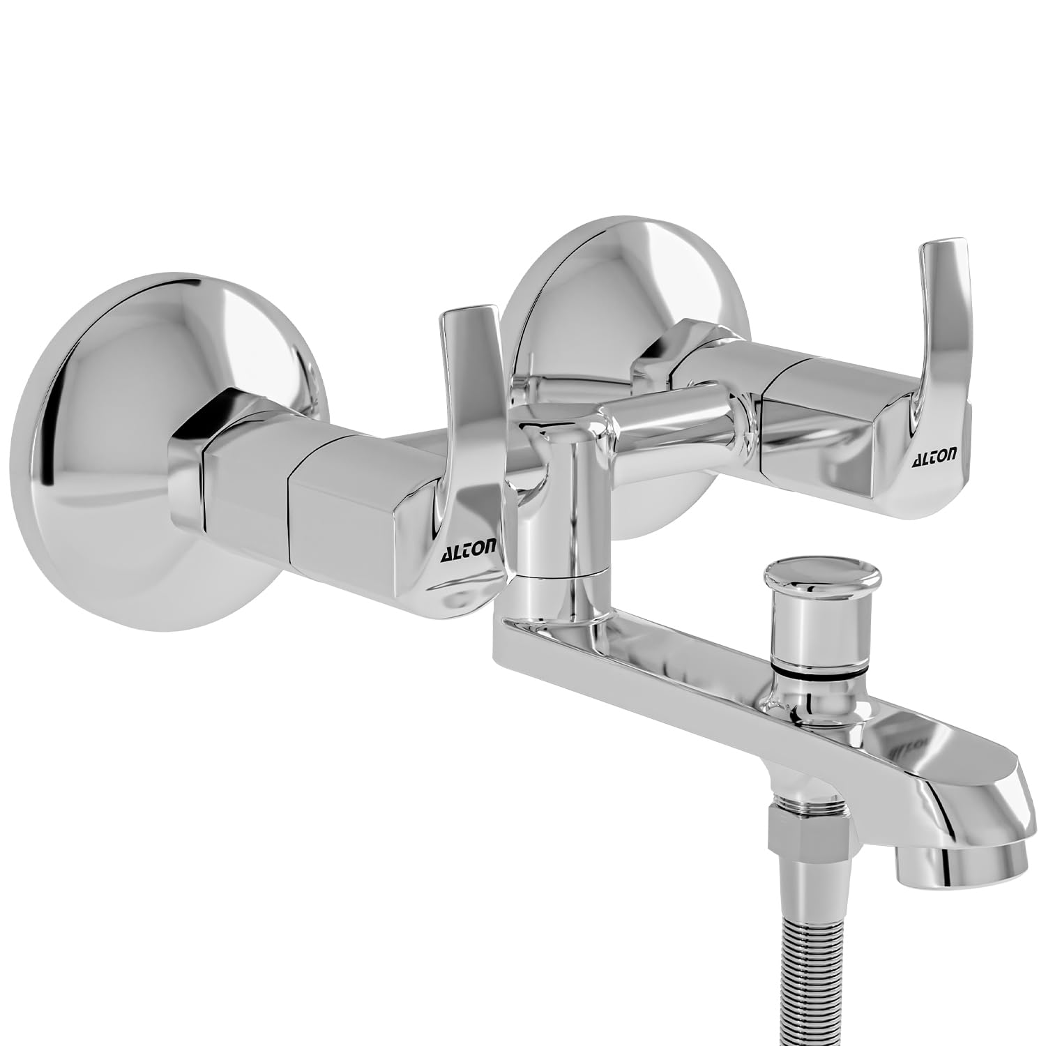 ALTON QBA9140 Brass, Wall Mixer With Button Attachment Spout for Hand Shower, Chrome Finish (B09K3HXNWF) Amazon Price History, Amazon Price Tracker
