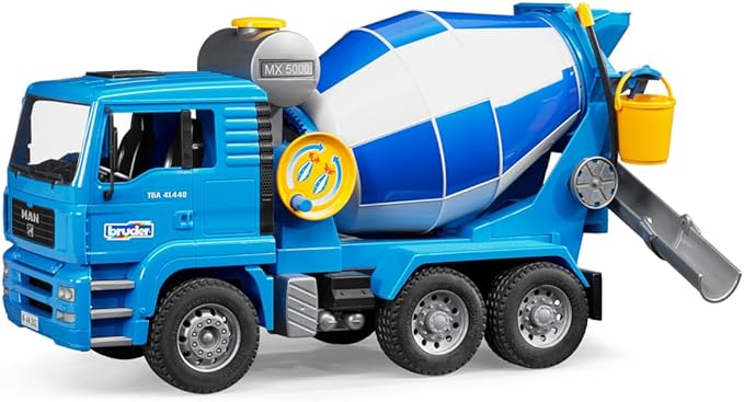 Camión Hormigonera MAN TGA Bruder 02744 para Juegos de Construcción