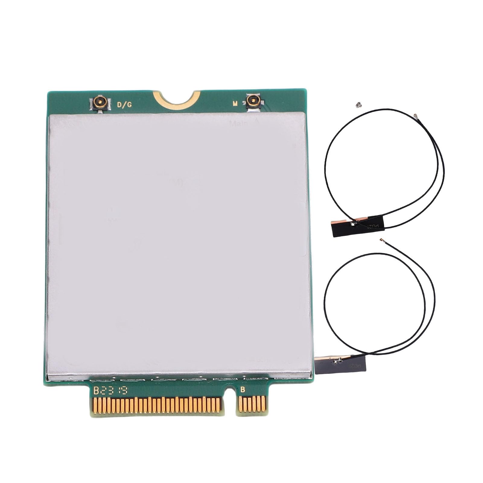 Denash DW5824E 4G -Modul -Netzwerkkarte, CAT 6 300 Mbit/S LTE WWAN -Kartenmodul mit Antenne, Snapdragon X12 LTE -Chipsatz für,