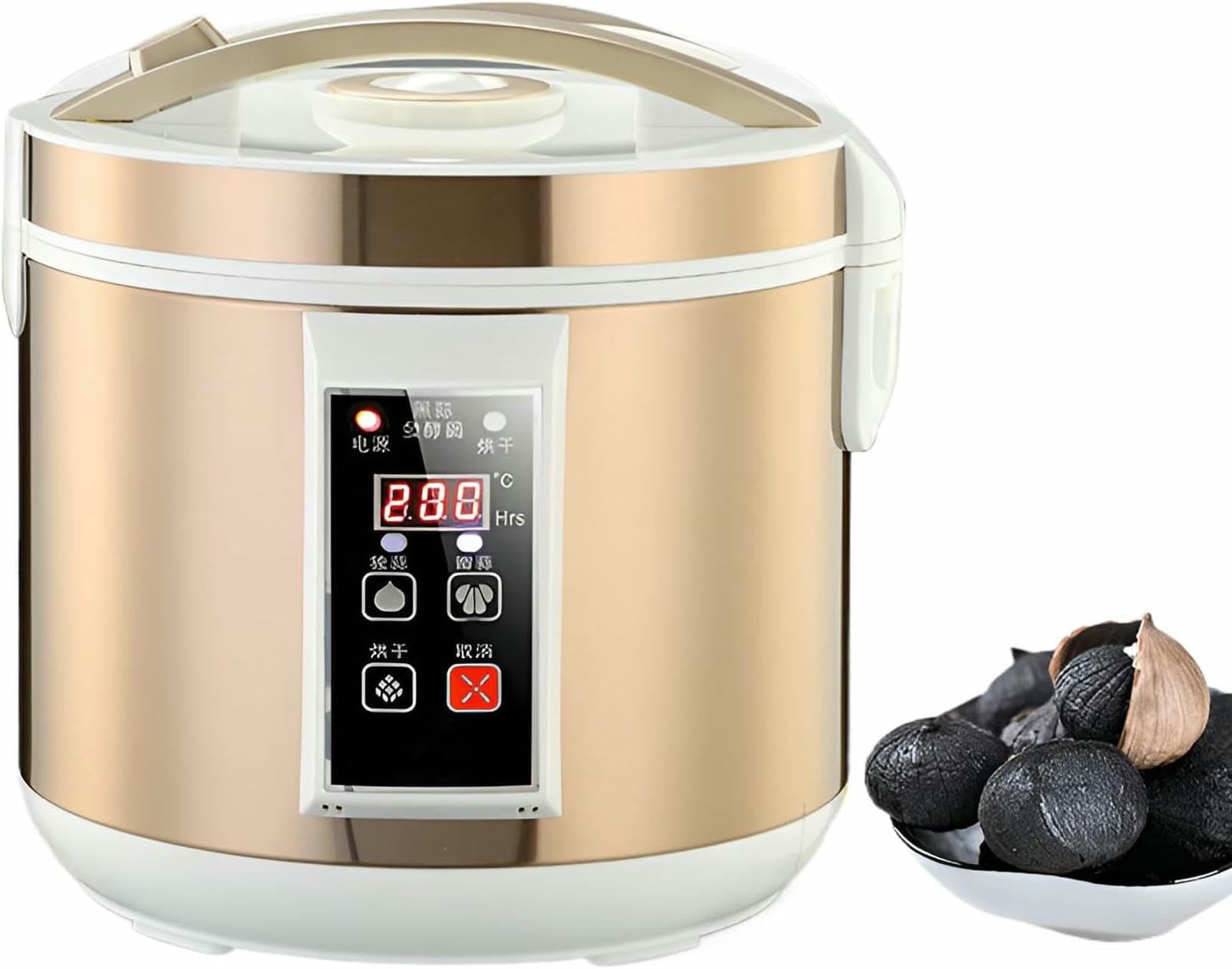 Caja de fermentación eléctrica con fermentación rápida y secado programado, diseño en capas para ajo, yogur, natto y arroz dulce