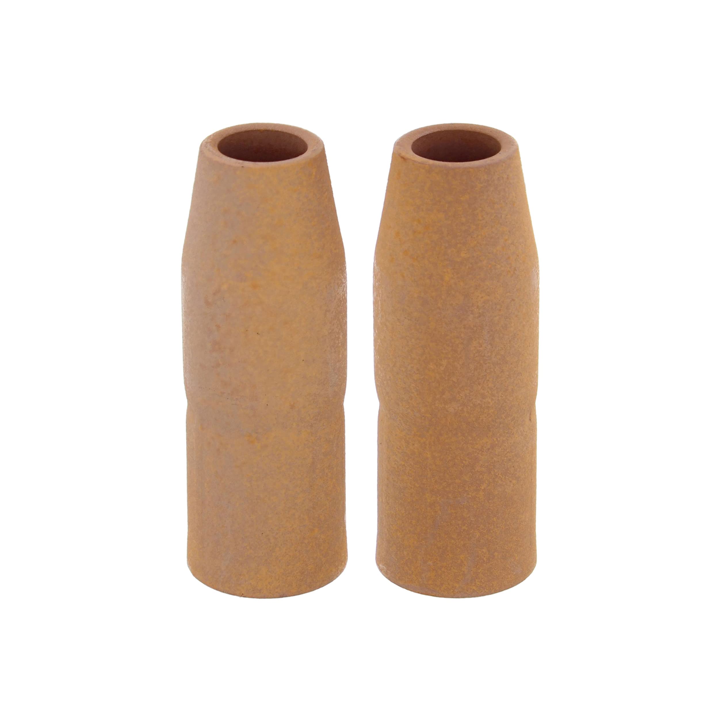 WALTERWelding Nozzle 2pc Set - 1/2in Diameter Pre-Coated E-Weld Nozzles Compatible with M-25 & M-40 Miller Style Guns