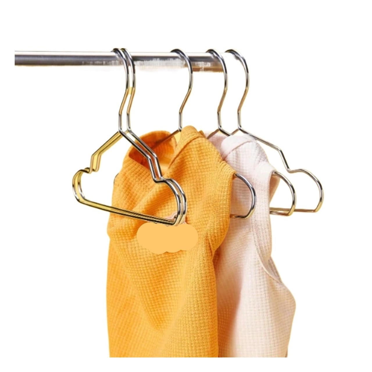 Pet Apparel Hangers Metal Clothes Hanger For Puppet Store Support Silver(Silver M(20cm))