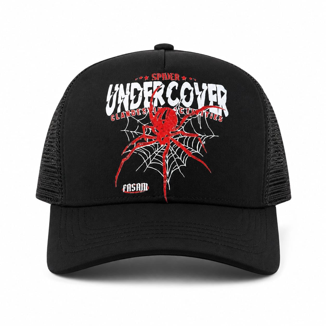 Half Net Back Snapback Cap| Trucker Cap Mesh Adjustable Half Net Unisex Cap Boys/Girls/Mens/Women Caps -1pcs Black-picture-23
