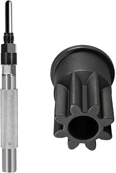 Mekar Automatic Engine Timing Pin with Adapter Replace J-42083 and Engine Barring Socket Replace J-38587-A for Caterpillar 3200 3400 3500 Series C13 C15 C16 3512C CAT Engines