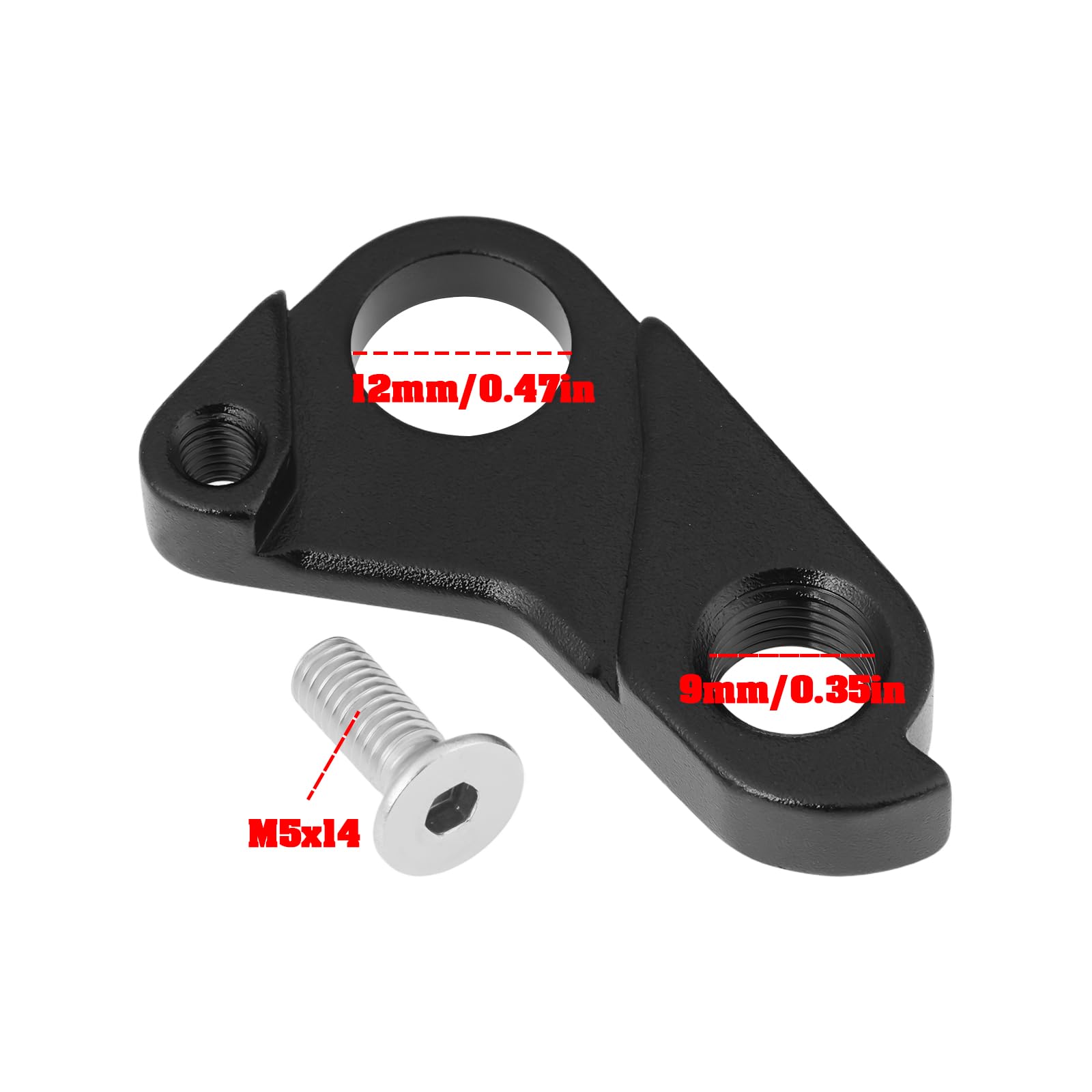 1x Patilla de Cambio D448 Compatible con Scott Aspect Compatible con Scott Scale