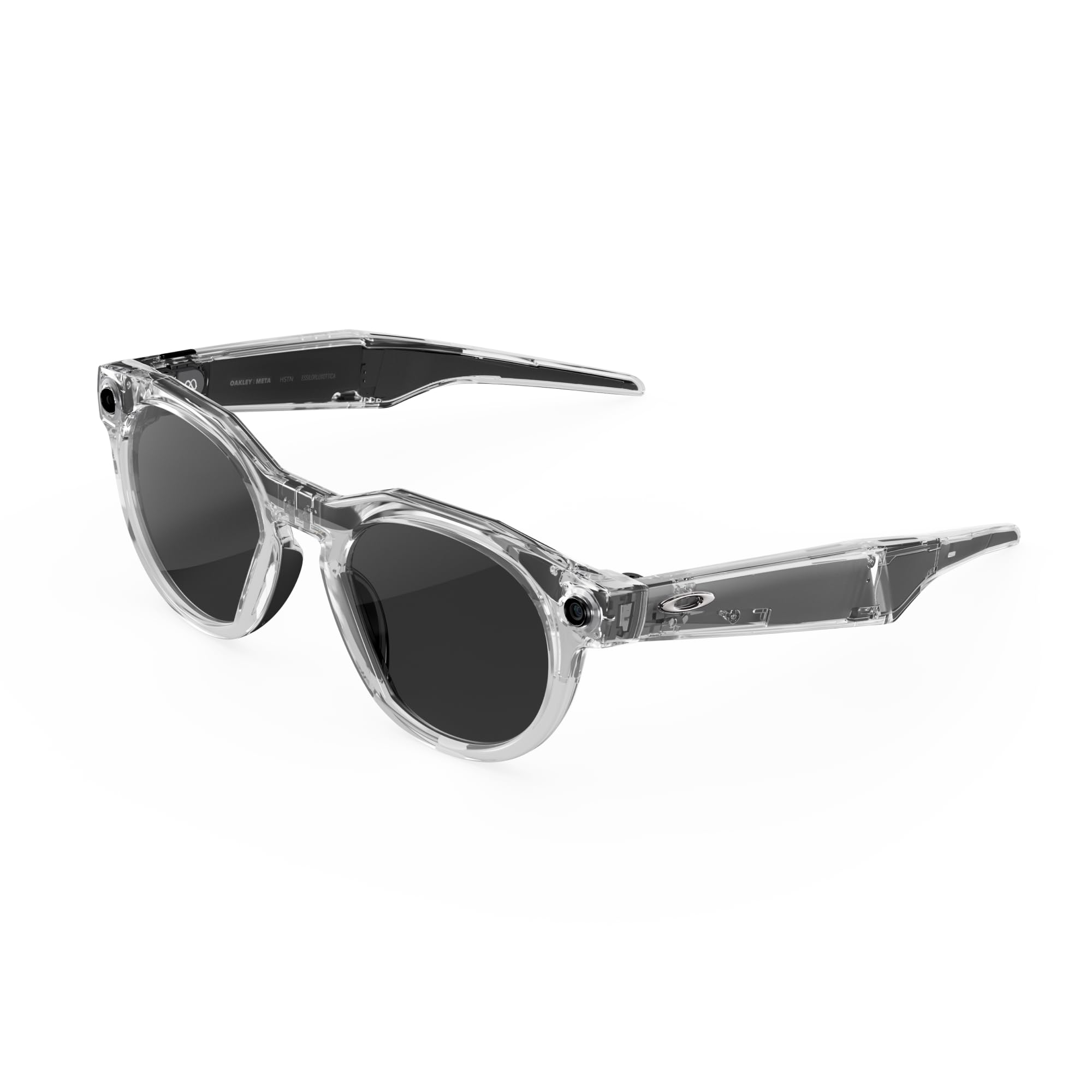 Oakley Meta HSTN Clear Smart AI Glasses for Men Women Performance for Sports Athletes Camera Audio Video 8