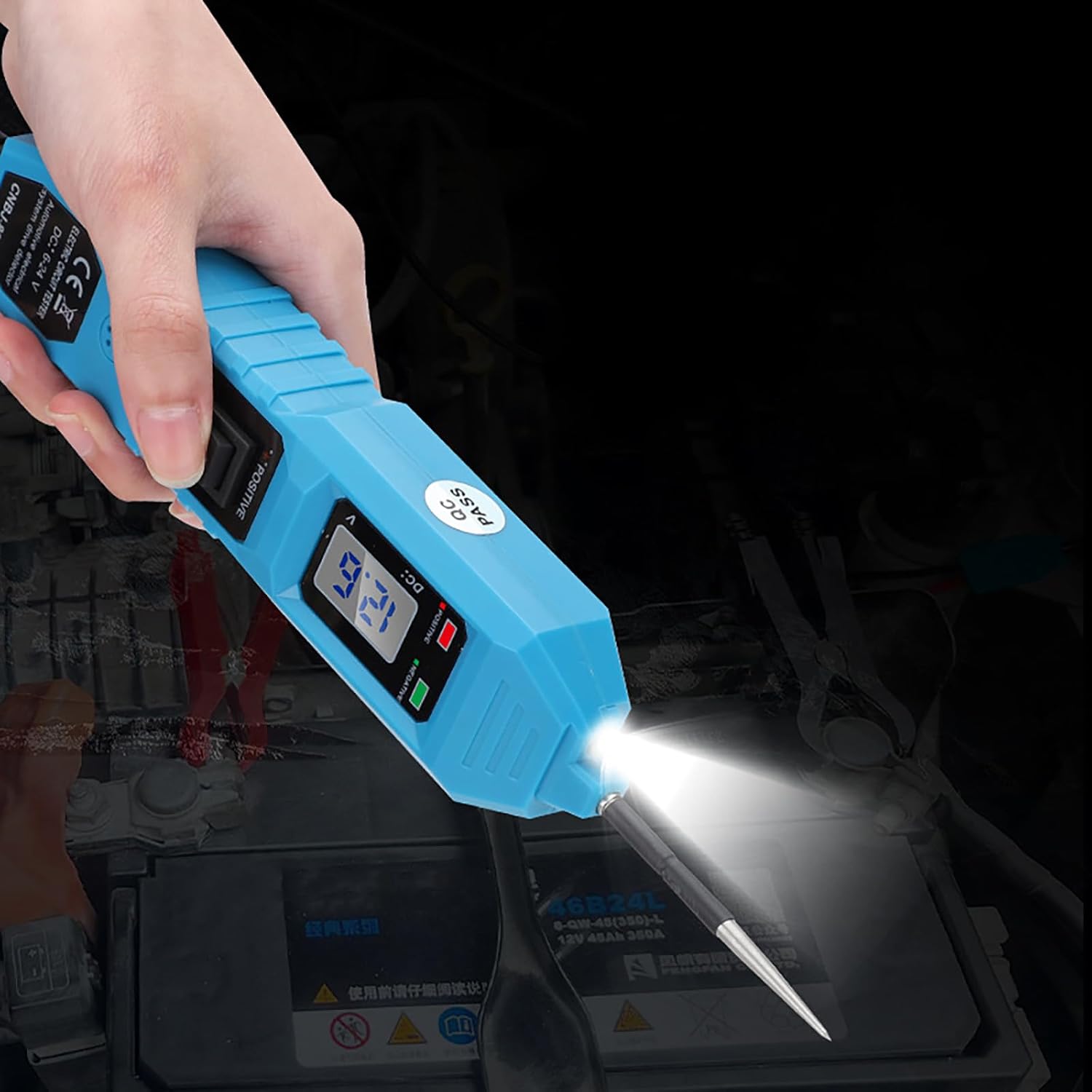 Digital Automotive Car Power Circuit Electrical Tester Probe Test Light Detection Tools