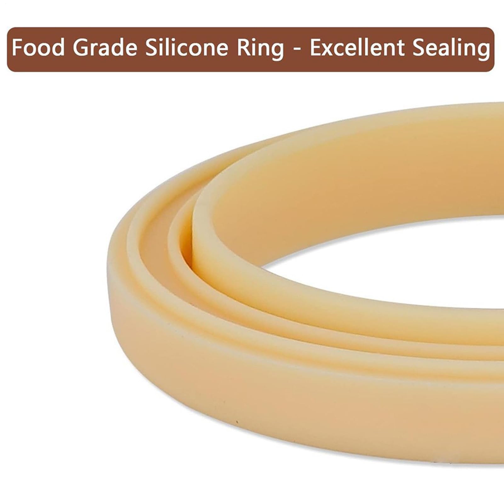 Guarnizione in silicone | 2 pezzi di ricambio smerigliatrice |, bar e ufficio per la preparazione di caffè e tè - amici e ufficio