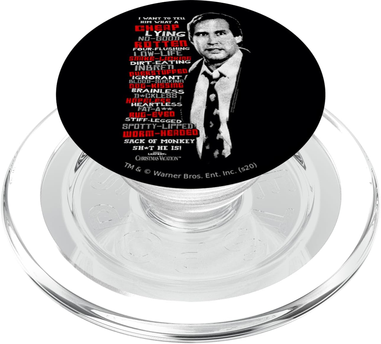 National Lampoon's Christmas Vacation Profanities PopSockets MagSafe PopGrip for iPhone