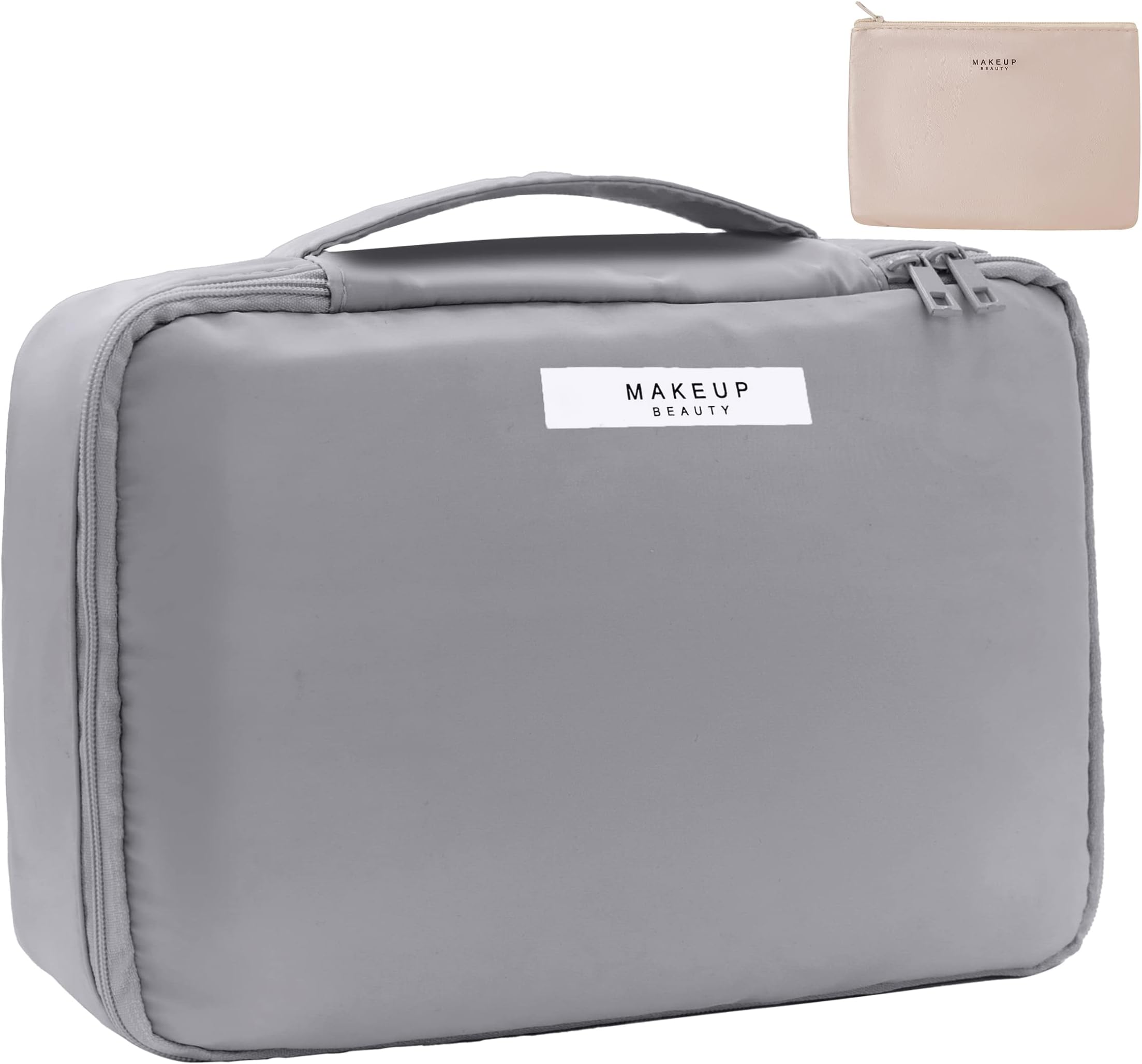 Queboom Travel Makeup Bag Cosmetic Bag Makeup Bag Toiletry bag for women and girls
