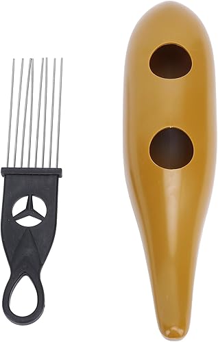 Instrumento de guiro de pescado, percusión latina con raspador de acero inoxidable para principiantes, profesionales, actuaciones de banda, práctica