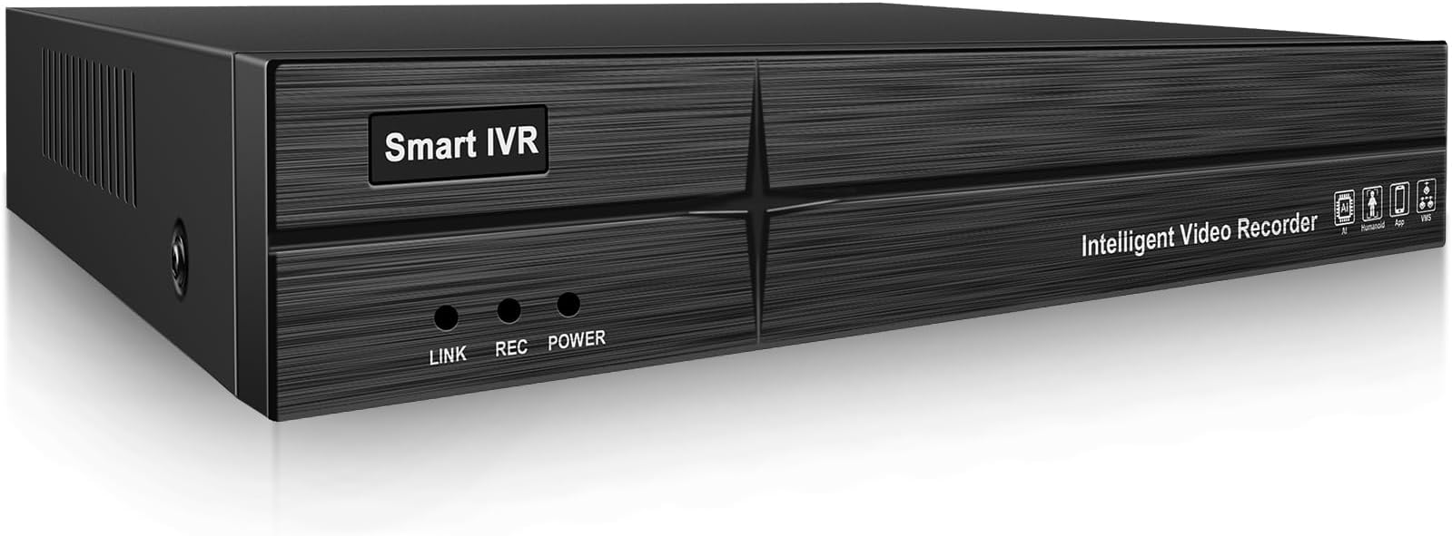4K 36CH Network Video Recorder 4K NVR for Security Camera System,Supports 8MP 5MP 4MP 2MP HD PoE IP Cameras,No Poe Port,Support 2 HDD Up to 32TB(NOT Include HDD)