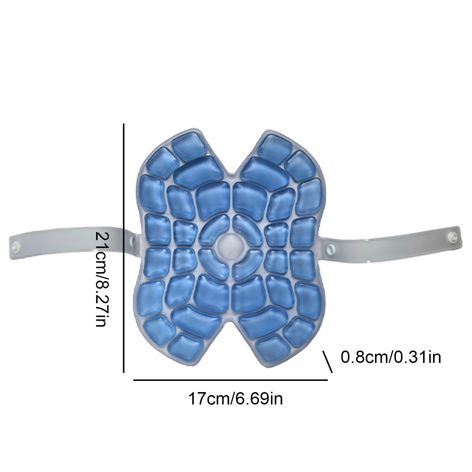 Cappello Con Ghiaccio - Cuscinetto Rinfrescante | Cuscinetto Superiore Casco Con Effetto Freddo Per Uomini Sport Equestri Escursioni All'Aperto