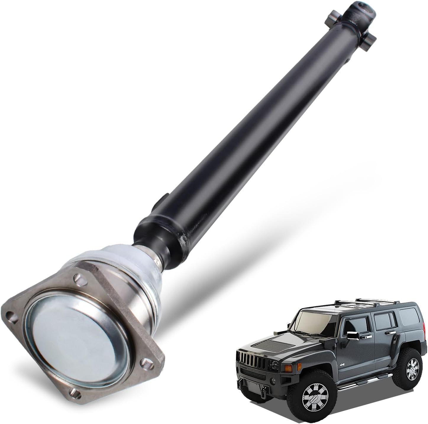 Front Complete Drive Shaft Fit for Ford F-250/F350/F450/F550 Super Duty Excursion 1999-2010 [5.4L, 6.8L, 4WD] Prop Shaft Driveshaft Assembly Replaces 5C3Z4A376AA, YC3Z4A376CA, 65-9300, 938-301