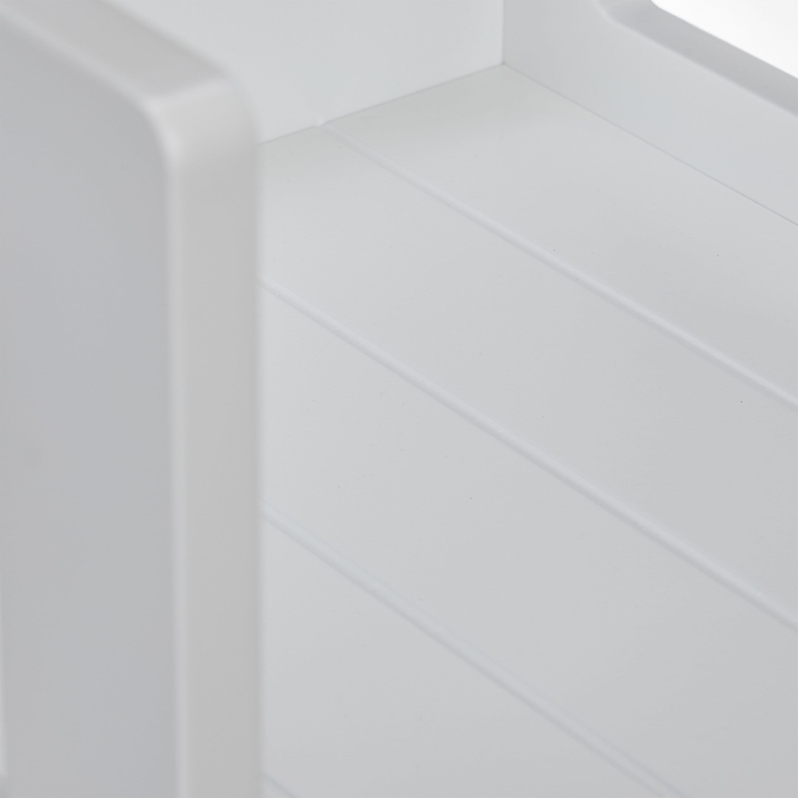 Relaxdays Lot de 2 Tabourets Enfants MDF Blanc 30x30x30 cm