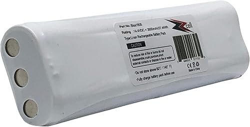 ZZcell® Reemplazo de batería para aspiradora robótica Bissell SmartClean 1607381 DIGIPRO 1605, 16052, 16058, 16059, 1605A, 1605C, 1605R, 1605W,