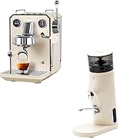 Vista 1 de Gemilai Paquete de máquina de café expreso y molinillo de café eléctrico para capuchino, café con leche