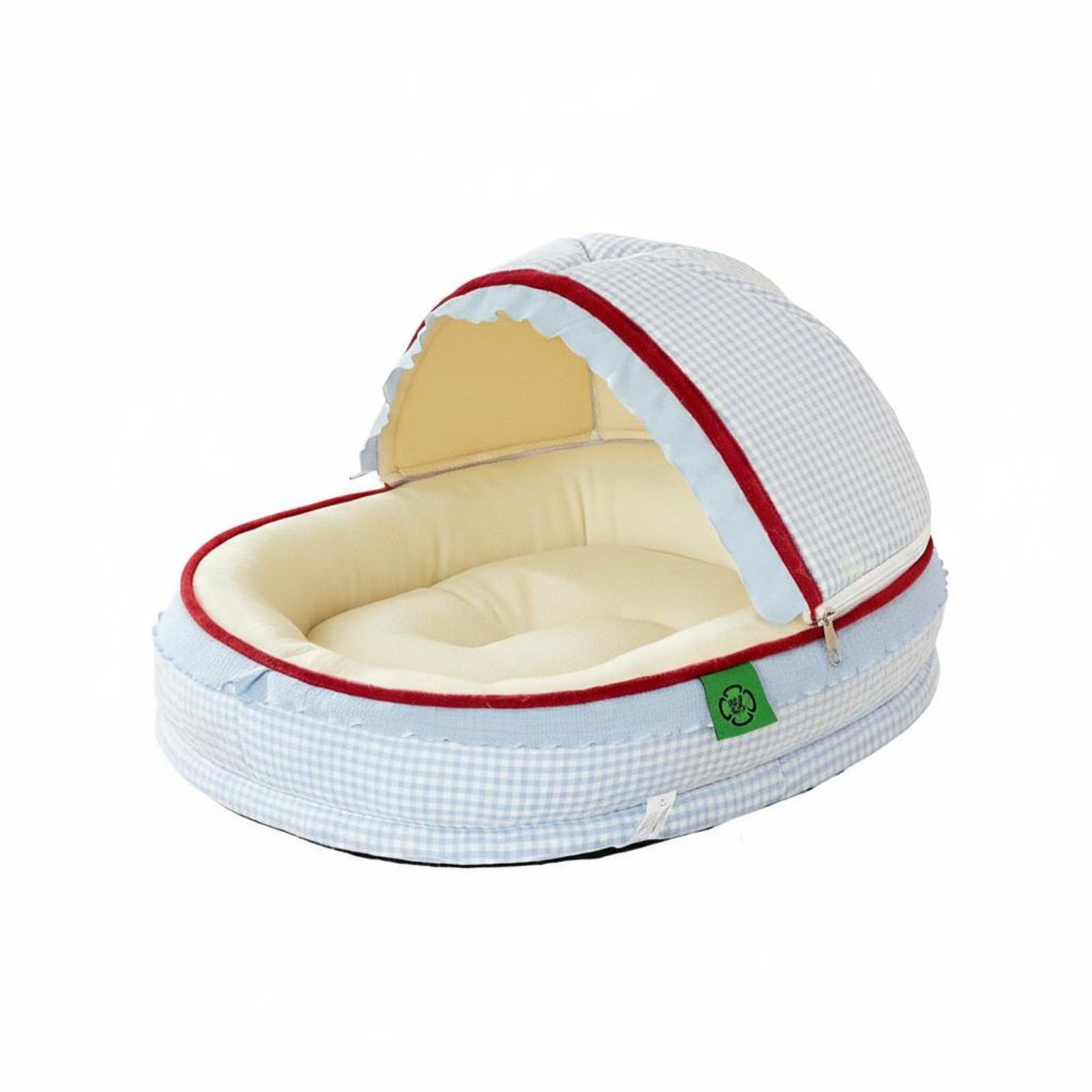 Letto per Gatto Cuccia Nido Grotta Cuscino Struttura Calda Imbottita in Spugna E Cotone PP Modalità Coperta O Aperta Comfort per Lunghi Adatto a Uso Domestico Quotidiano
