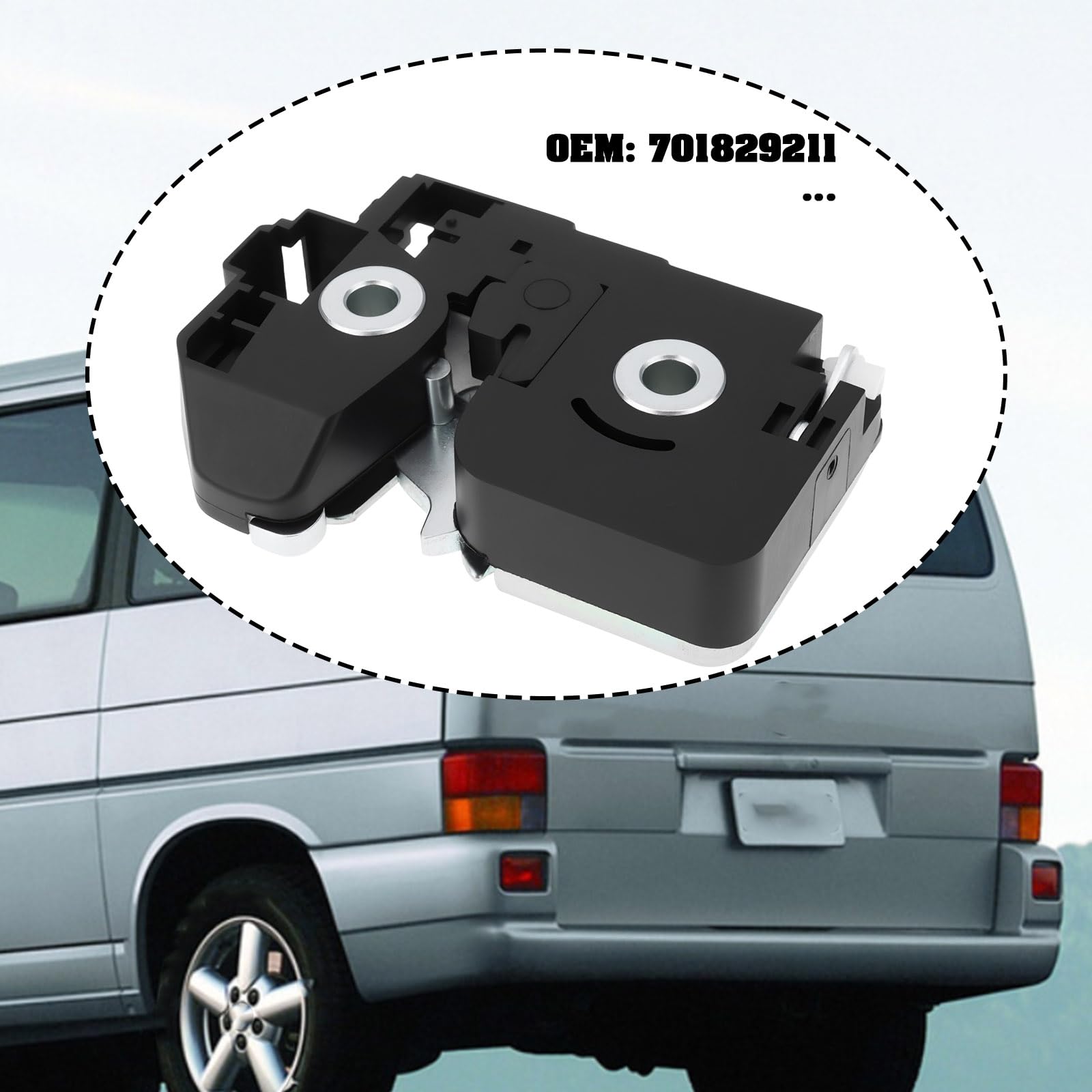 Zatrzask zamka klapy bagażnika 701829211 kompatybilny z VW Transpoter T4 1990-2003